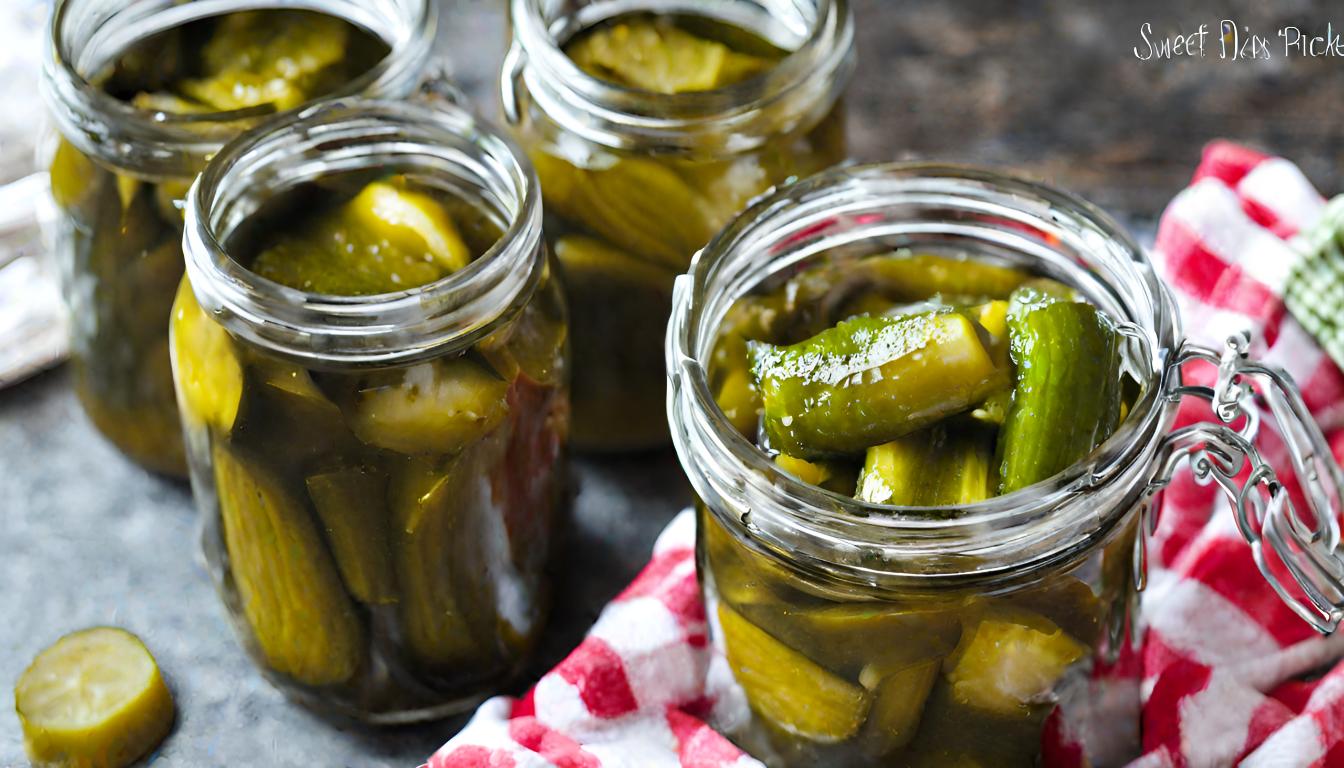 Ingredients 3-Day Sweet Pickles