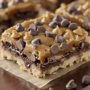 When you need a dessert that combines the comfort of homemade cookies with rich caramel indulgence, these gooey caramel cookie bars deliver on every front. Picture this: a buttery cookie base studded with chocolate chips, topped with smooth caramel that stays perfectly soft, and finished with more chocolate and a sprinkle of sea salt. This isn't just dessert – it's pure comfort food that happens to look absolutely stunning.