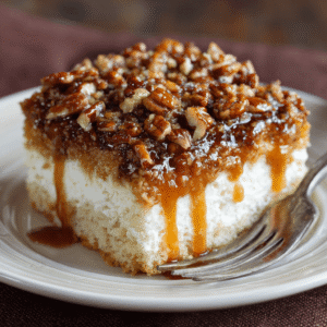 Nothing says "special occasion" quite like a homemade butter pecan praline poke cake. Furthermore, this decadent dessert combines the nostalgic flavors of buttery pecans with rich caramel and fluffy vanilla cake - creating a show-stopping treat that's surprisingly simple to make. If you've been searching for the perfect dessert to impress your family or bring to your next church potluck, you've found it. Indeed, this butter pecan praline poke cake recipe delivers restaurant-quality results using ingredients you likely already have in your pantry. Additionally, the best part? Even novice bakers can master this technique with our step-by-step guide.