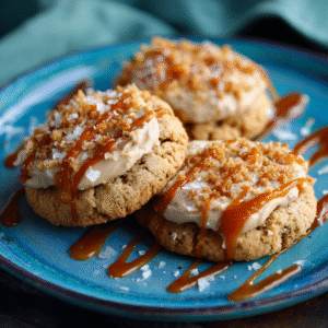 The Perfect Flavor Balance in Every Bite These aren't your ordinary cookies. Each cheesecake-stuffed cookie delivers layers of complex flavors that dance on your palate. The buttery cookie base provides the perfect foundation, while the creamy cheesecake center adds richness and tang. The salted caramel drizzle ties everything together with its sweet-salty sophistication that appeals to mature taste buds. The beauty of this gourmet cookie recipe lies in its versatility. Whether you're hosting a dinner party, bringing dessert to a potluck, or simply treating yourself to something special, these cookies strike the perfect balance between impressive presentation and comforting familiarity.
