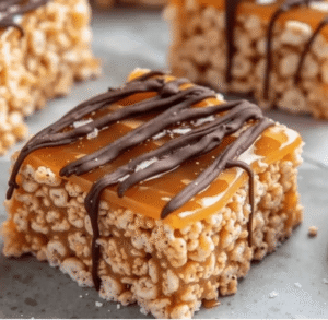Salted Caramel Rice Krispie Treats: Transforming a Childhood Classic into Gourmet Perfection