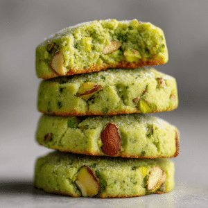 Sometimes the most sophisticated pleasures come in the simplest packages. Picture this: buttery, melt-in-your-mouth cookies dotted with vibrant green pistachios, their subtle nuttiness dancing across your palate while the delicate crumb dissolves like a whispered secret. Welcome to the refined world of pistachio shortbread cookies – where French patisserie meets American home baking.