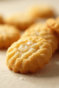 During a trip to Brittany, France, I stumbled upon a small pâtisserie where I tasted the most incredible butter cookies I'd ever experienced. They were delicate, crispy on the edges, slightly chewy in the center, with crystals of fleur de sel sparkling on top. The simplicity was stunning—just butter, flour, sugar, and salt creating something absolutely magical. I came home determined to recreate them, and after many batches, I've captured that French magic.