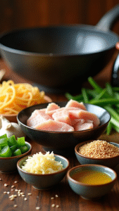 What makes this garlic chicken noodles recipe so special isn't just one element—instead, it's the perfect harmony of several factors working together. First, the sauce achieves that coveted sticky, glossy consistency thanks to the combination of soy sauce, oyster sauce, honey, and a touch of cornstarch. Second, the garlic isn't just an afterthought; rather, it's the star of the show, sautéed until fragrant and golden before being enveloped in the sauce. Third, the chicken is marinated briefly in a mixture of soy sauce, sesame oil, and cornstarch, which not only seasons the meat but also creates that irresistible slightly crispy exterior when cooked.