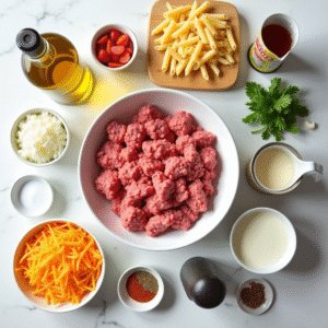 Quick Creamy Beef Pasta delivers restaurant-quality flavor without the restaurant price tag or time commitment. Unlike many pasta dishes that require multiple pots and lengthy preparation, this recipe keeps things beautifully simple while never compromising on taste.