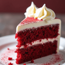 Red Velvet Cake Recipe | Classic Southern Dessert with Cream