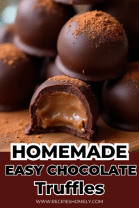 Making chocolate truffles at home transforms your kitchen into a chocolatier's workshop. Moreover, you control every ingredient, which means you can adjust sweetness levels and choose high-quality chocolate. These homemade easy chocolate truffles require only a handful of ingredients, yet they deliver restaurant-quality results every single time.