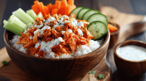 Protein-Packed Buffalo Chicken Bowls: Your New Weeknight Dinner Obsession