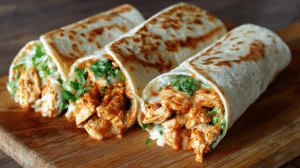 Cheesy Chicken Wraps Recipe – Dangerously Delicious