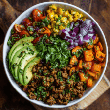 Healthy Ground Beef Bowl: A Nutritious Comfort Food That Actually Satisfies