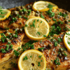 Chicken Piccata Recipe – The Fancy Chicken I Make in 20 Minutes