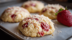 Strawberry Cheesecake Cookies – Soft, Creamy & Irresistible