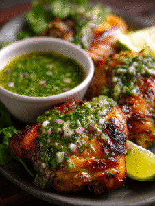 Peruvian Chicken with Green Sauce – Juicy, Crispy & Perfect Summer Meal